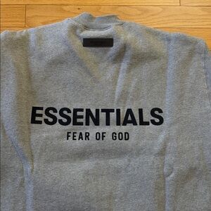 Fear of God Essentials Black Sweater